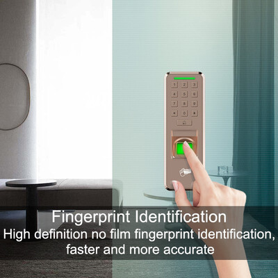 

Serrure de Porte biométrique Dempreinte Digitale USB Dispositif de Contrôle Daccès Horloge DentréeSortie Enregistreur Employé