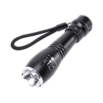 

U\King ZQ-X1175 1000LM XML-T6 5 Mode Zoomable Attacking Head LED Flashlight Torch