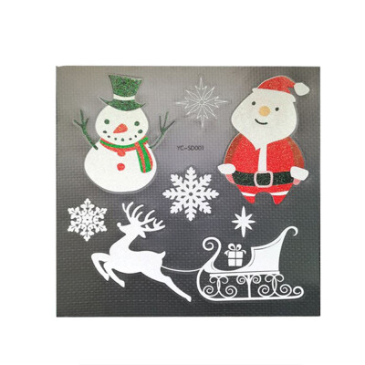 

Christmas Paper Sticker Decoration Santa Claus Snowman Christmas Tree DIY Album Scrapbooking Seal Sticker Stationery Gift