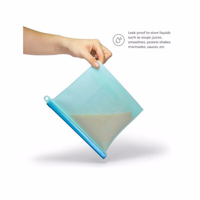 

Outdoor Reusable Silicone Food Bag Sous vide Bag Storage Bag