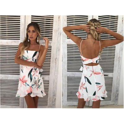 New Womens Holiday Mini Playsuit Ladies Jumpsuit Summer Beach Dress