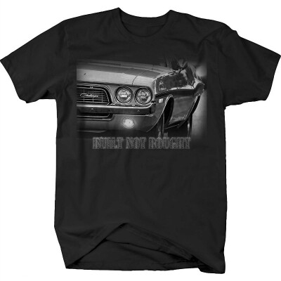 

Built Not Bought Dodge Challenger Mopar Muscle Racing Tshirt