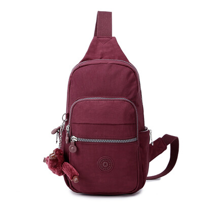 

Г-жа Фей Dipu findpop груди пакет случайные спортивная сумка холст сумка груди мешок нейлона сумка женщин