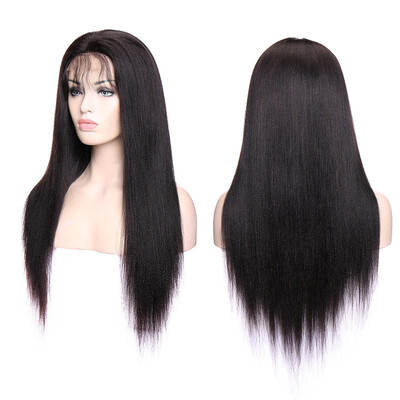

10-22 Inches Lace Front Human Hair Wigs Extensions Straight Virgin Human Hair Wigs With Hair Wigs For Women With Baby Hair