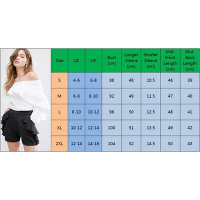 

New Womens Ladies Summer Off Shoulder Shirt Top Loose Casual Blouse Tops T-Shirt