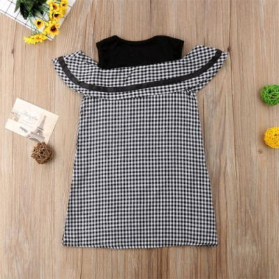 

Summer Toddler Infant Baby Girls Lattice Casual Party Dress Sundress Clothes