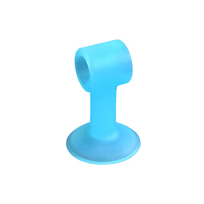 

Self Adhesive Wall Protector Door Handle Crash Pad Bumper Guard Rubber Stopper White&Circular Hole