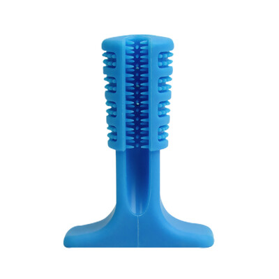 

Dropship Dog Toothbrush Toy Bristly Brushing Stick Pet Molars Toothbrushes for Dogs Cyan