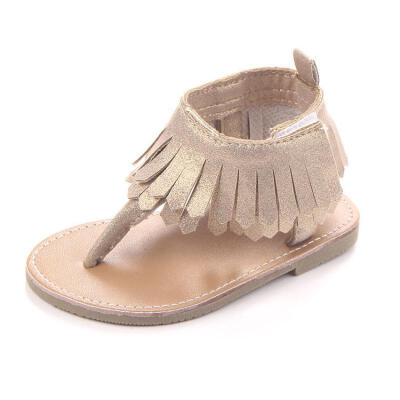 

Infant Baby Girls Summer Crib Walking Sandals Infant New Soft Shoes 0-18 Months