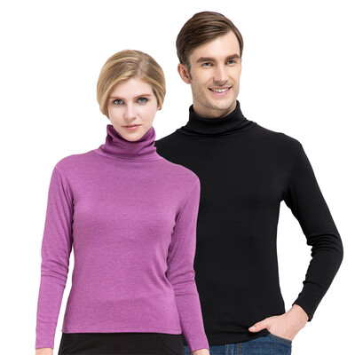 

Little nurse thermal underwear men&women high collar pile collar single piece velvet warm lapel autumn clothing long pants DRY018 bottoming shirt pink purple  16595