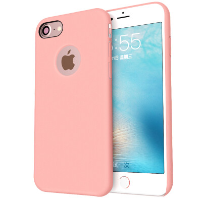 

KOLA iPhone7 phone shell color series light and thin drop protection soft touch skin texture hard shell for Apple iPhone7 pink