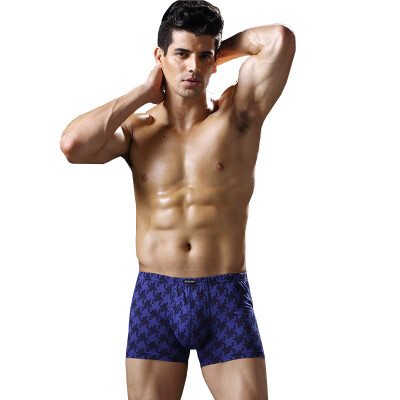 

Jianjiang 2 Pairs Men's Printing Boxer Brief Underwear Cotton