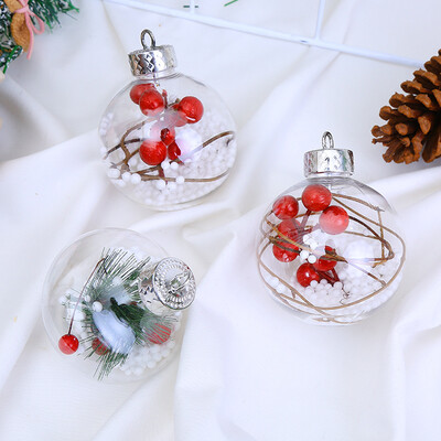 

Dome recalls 3 pieces of Christmas decorations Christmas tree ornaments Christmas balls childrens Christmas gifts decorative balls fishing lines
