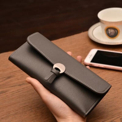 

Women PU Leather Clutch Wallet Long Card Holder Case Purse Bag Handbag Fashion