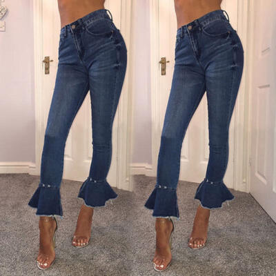 

Women High Waist Slim Skinny Leggings Stretchy Pants Jeggings Pencil Pants KY