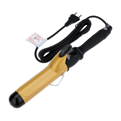 

38mm Ceramic Barrel Hair Curling Iron Hair Wand Curler Roller with Glove Haircare Styling Tool 110-240V EU Plug