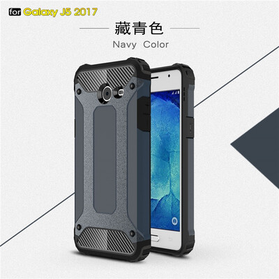 

Fivice Samsung Galaxy J5 2017 case Luxury Silicone Diamond Armor PC Hard Shell Phone Case