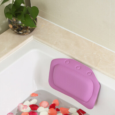

MyMei Fashion Relaxing Cushioned Bath Spa Pillow Head Neck Rest Bathtub Pillow