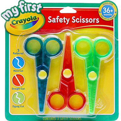 

Crayola Crayola Children&39s Series Round Safety Scissors 3pcs 81-1323