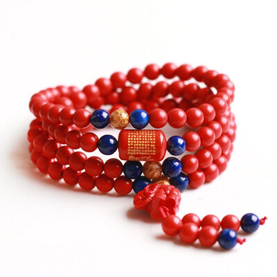 

Cinnabar bracelet womens creative hand beads bracelet