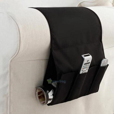 

Couch Sofa TV Remote Control Pocket Mobile Phone Holder & Organiser Storage Bag