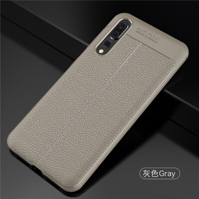 

Fivice Huawei P20 PRO case Luxury leather TPU silicone anti-fall soft shell phone case