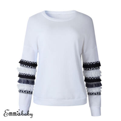 

AU Women Hoodie Sweater Long Sleeve Sweatshirt Jumper Hooded Pullover Coat Tops