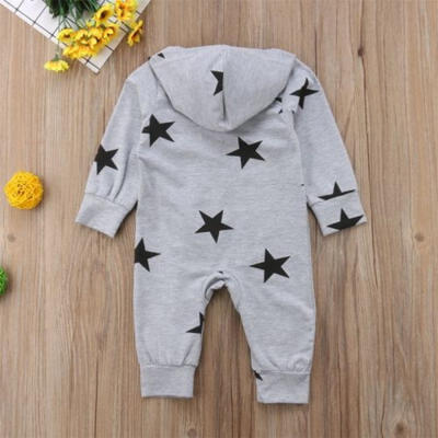 

Cotton Newborn Infant Kids Baby Boy Girl Romper Bodysuit Jumpsuit Clothes Outfit