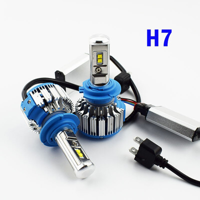 

1Pair 12v 80W Car Headlights Bulb auxiliary driving head lamp H1 LED high bright H4 led H7 H11 H13 9004 Spotlight Auto fog Light