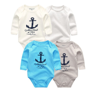 

4PCS Newborn Babywear Clothing Sets Baby Girl Clothes Cotton Rompers One-Pieces Baby Boy Clothes For Babies Bodysuits Unicorn