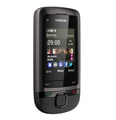 

Original Nokia C2-05 Classic Slide Mobile Phone