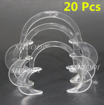 

Product features 5 Pieces Dental Orthodontic Lip Retractor Cheeck Retractor Double Ends Mouth Opener Photograghic ---- 5 Piece