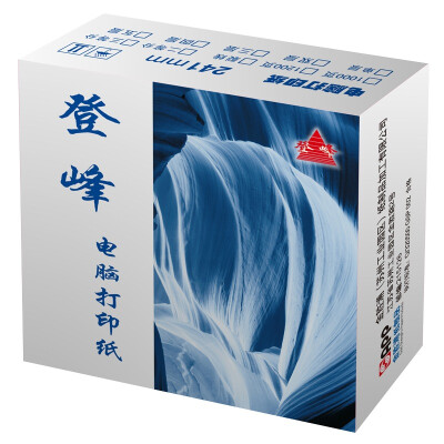 

Dengfeng APP 241-2 color computer printing paper two 80 series tearing color order white red 1000 pages