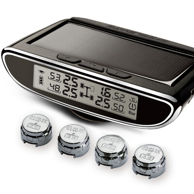 

Iron mate tire pressure monitoring of solar wireless built - in wisdom 961N