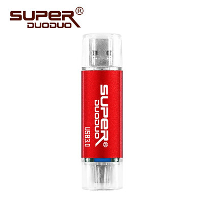 

High Speed cle usb 30 OTG 64GB Pen Drive USB Flash Drive 128GB External Storage Memory Stick 32GB 16GB Micro USB Stick Pendrive