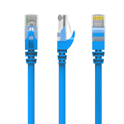 

An Di AD six types of CAT6 value version speed eight-core twisted pair network jumper computer cable blue 1 meter AD-S6001B