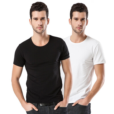 

Antarctic Men&39s Vest 2-Packed Men&39s Handmade Cotton Vest Casual Bottom Shirt Fashion Men&39s T-shirt Black 1 White 1