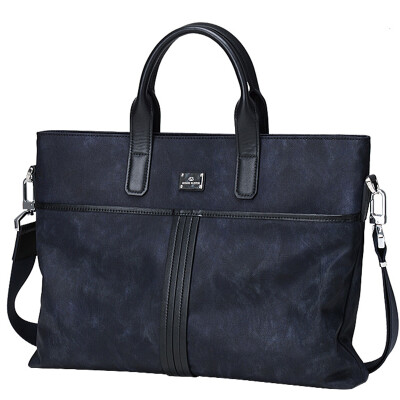 

Giovanni Valentino (GIOVANNI VALENTINO) men's business briefcase casual fashion handbag large capacity male package 710891182 dark blue