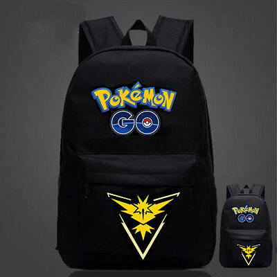 

Pokemon Go Team Boy Girl Shoulder School Bag Backpack Travel Satchel Rucksack