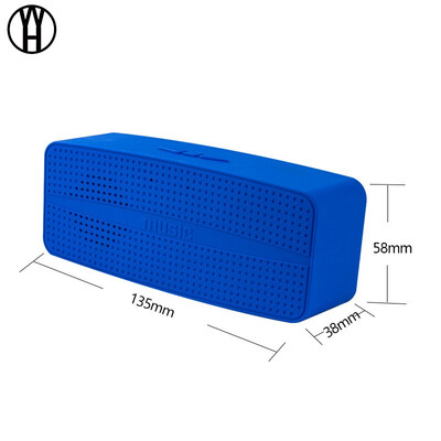 

WH Y4 square portable mini bluetooth card speaker wireless outdoor subwoofer speaker