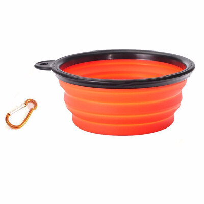 

Collapsible Dog Bowl Food Grade Silicone BPA Free
