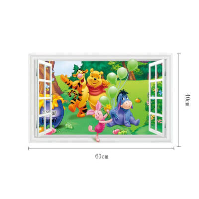 

Cute Winnie the Pooh Girls Gift Kids Room Decor Wall sticker Wall Decals Mural