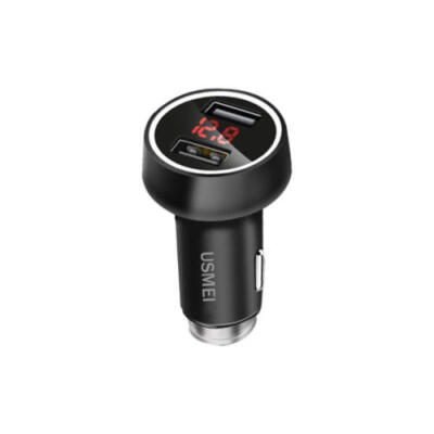 

36A Mini Dual 2 Port USB Car Charger Adapter for Smart Mobile Cell Phone
