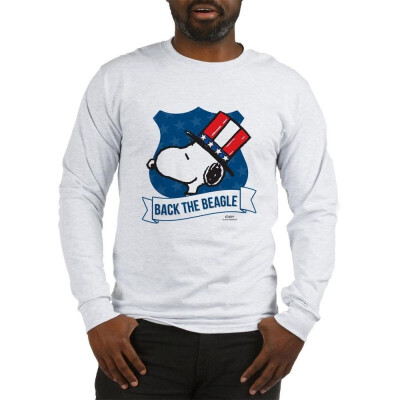 

CafePress - Snoopy - Back the Beagle Long Sleeve T-Shirt - Unisex Cotton Long Sleeve T-Shirt