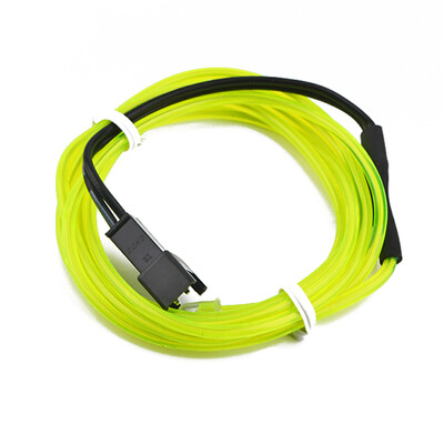 

1M Красочный Гибкая EL Wire Tube Веревка Неон Декор Свет Glow автомобилей партии