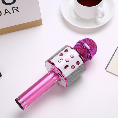 

Wireless Bluetooth Microphones Mic 3-in-1 Handheld karaoke Thanksgiving Gift Home Party Birthday Speaker Machine