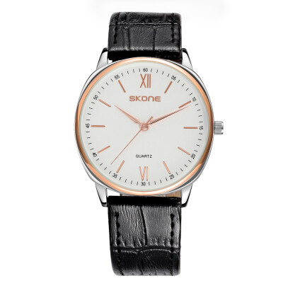 

SKONE Casual Ultra-thin Men Watches Elegant Simple Quartz Watch 5ATM Water-resistant Male Wristwatch Relogio Musculino Fashion Wat