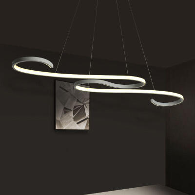 

Modern Line Shape Acrylic LED Pendant Lamp for Dining Living Room Kitchen Bedroom