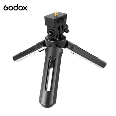 

Godox MT01 Mini Tripod Folding Tabletop Stand with 14" Mounting Screw 5 Levels Adjustable for Godox AD200 Godox A1 Flash DSLRMir
