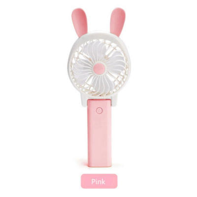 

Cute Mini Foldable Hand Cooling Fan USB Rechargeable Air Travel Cooler Battery